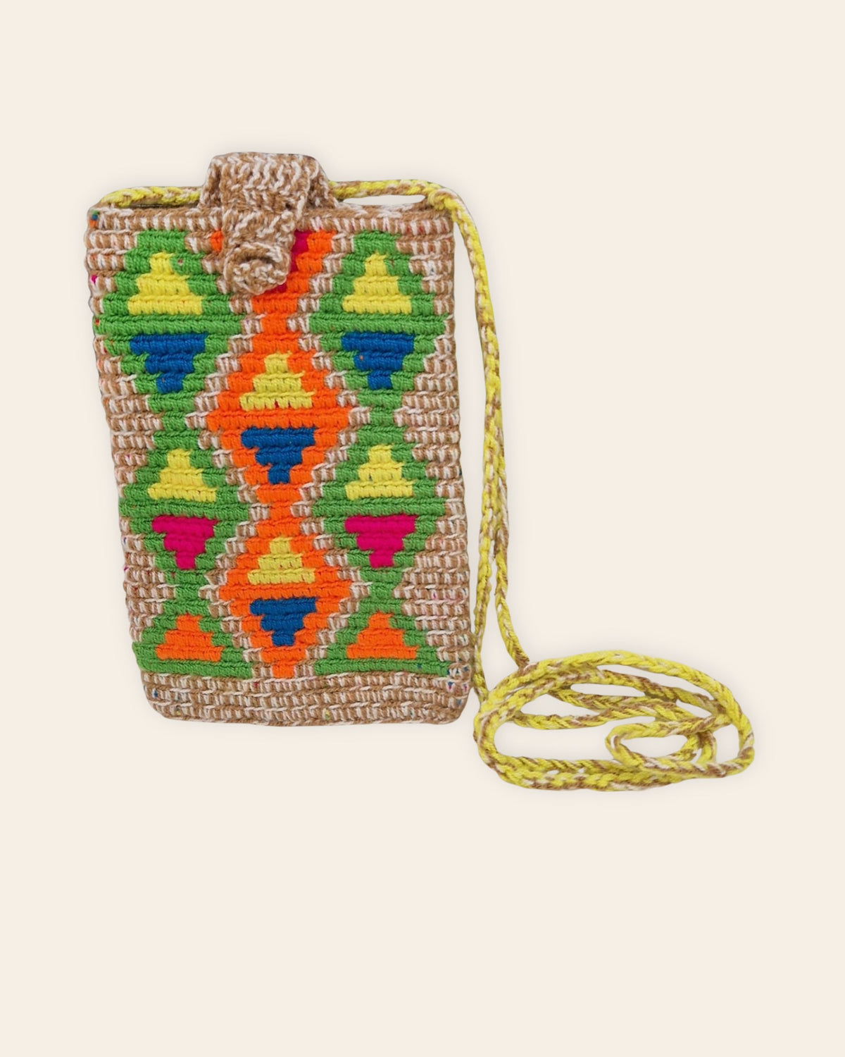 Wayuu Crochet Mini Crossbody Bag