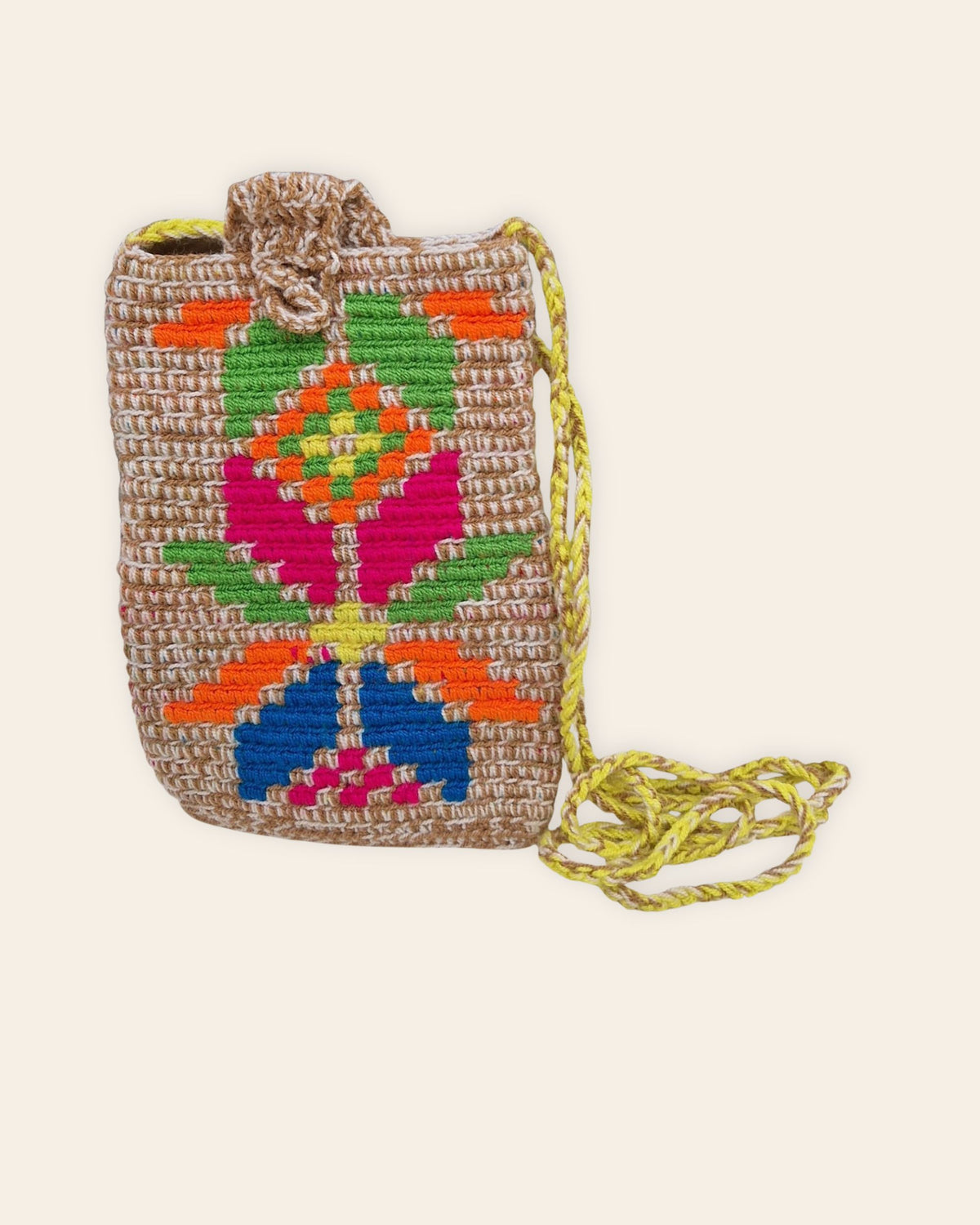 Wayuu Crochet Mini Crossbody Bag