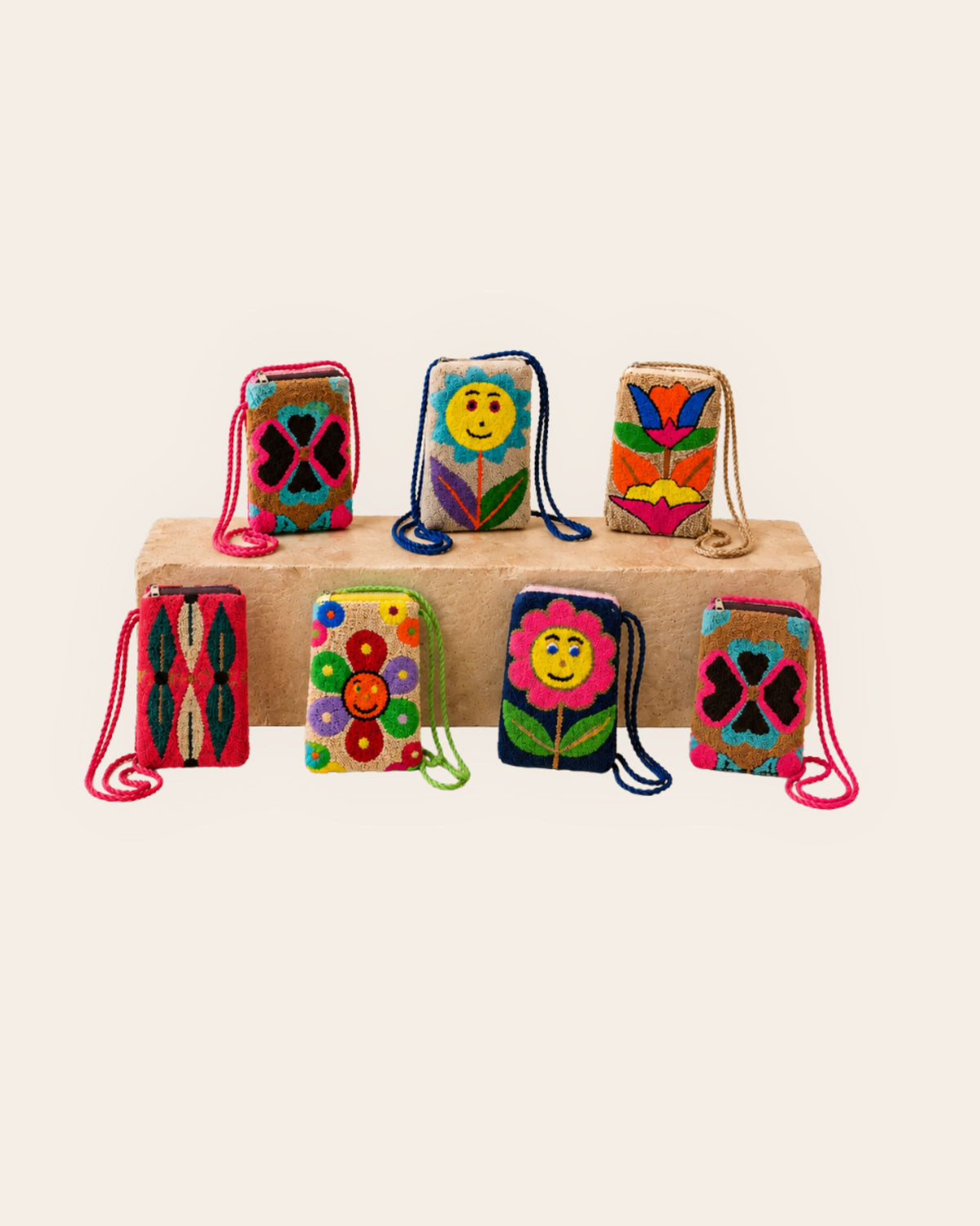 Maresa Handmade Mini Textile Crossbody Bag