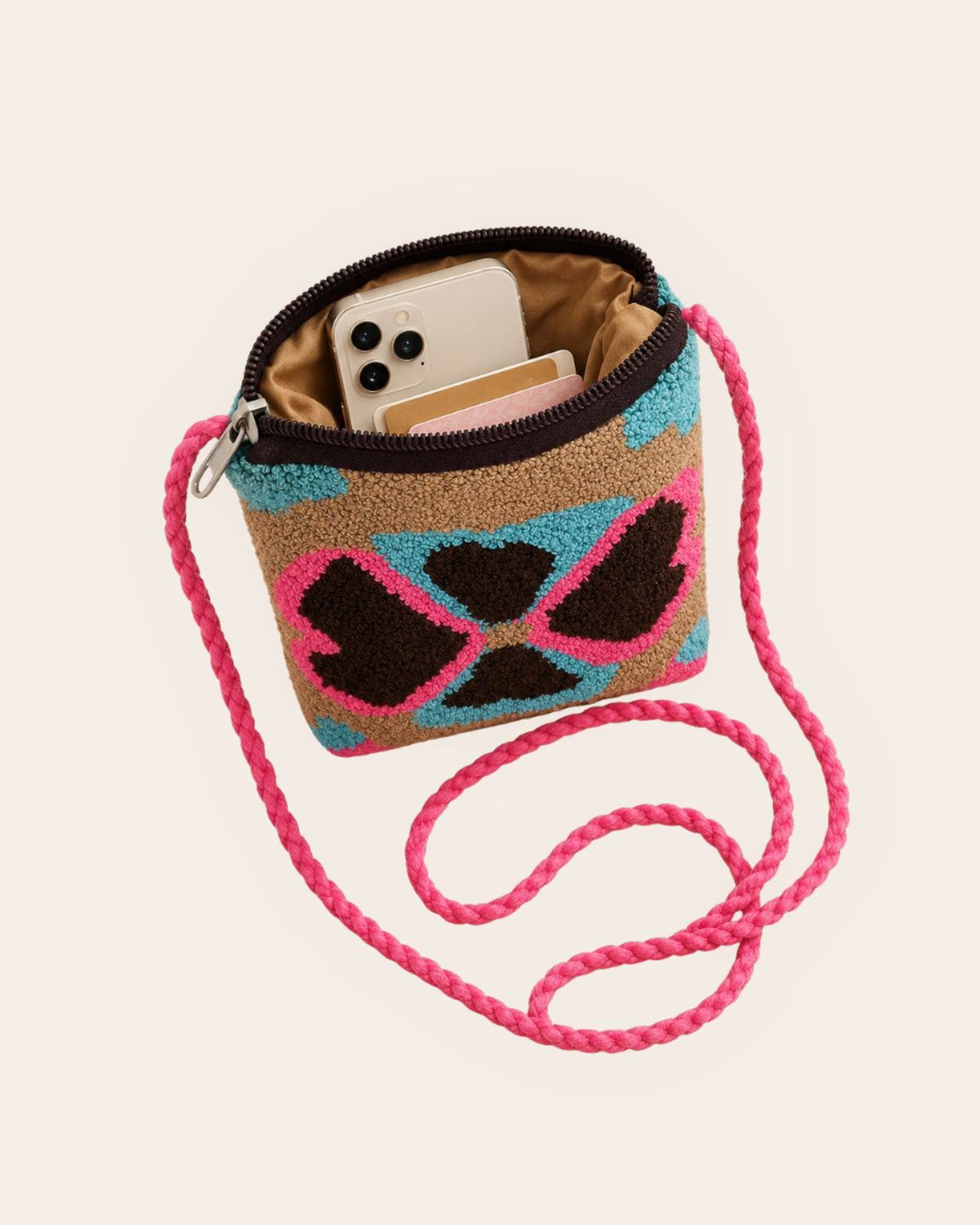 Maresa Handmade Mini Textile Crossbody Bag
