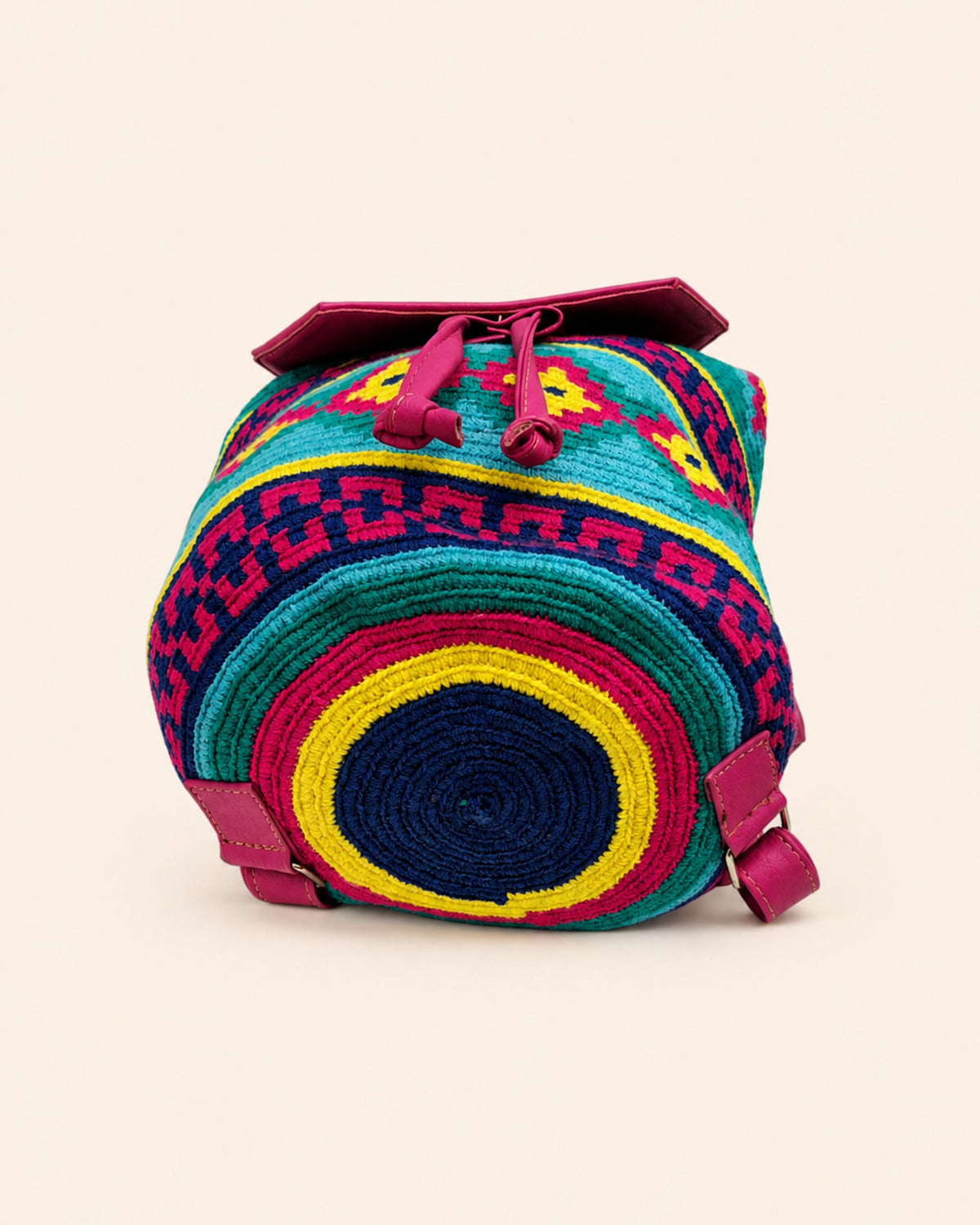Handmade Wayuu crochet craftsmanship in La Guajira, Colombia