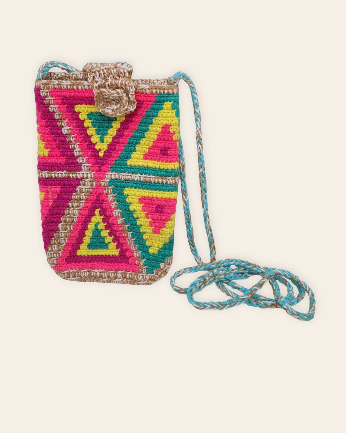 Wayuu Crochet Mini Crossbody Bag