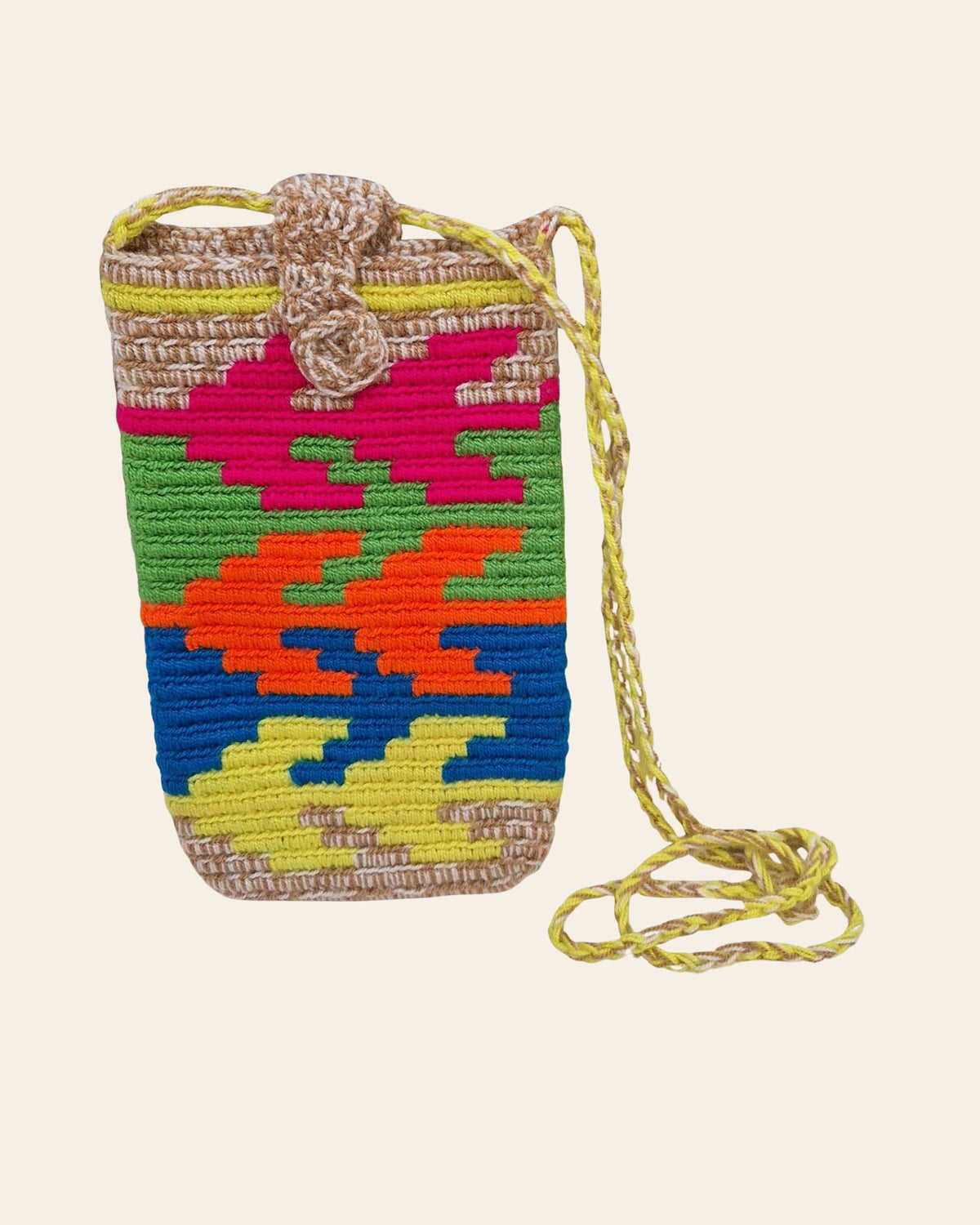 Wayuu Crochet Mini Crossbody Bag
