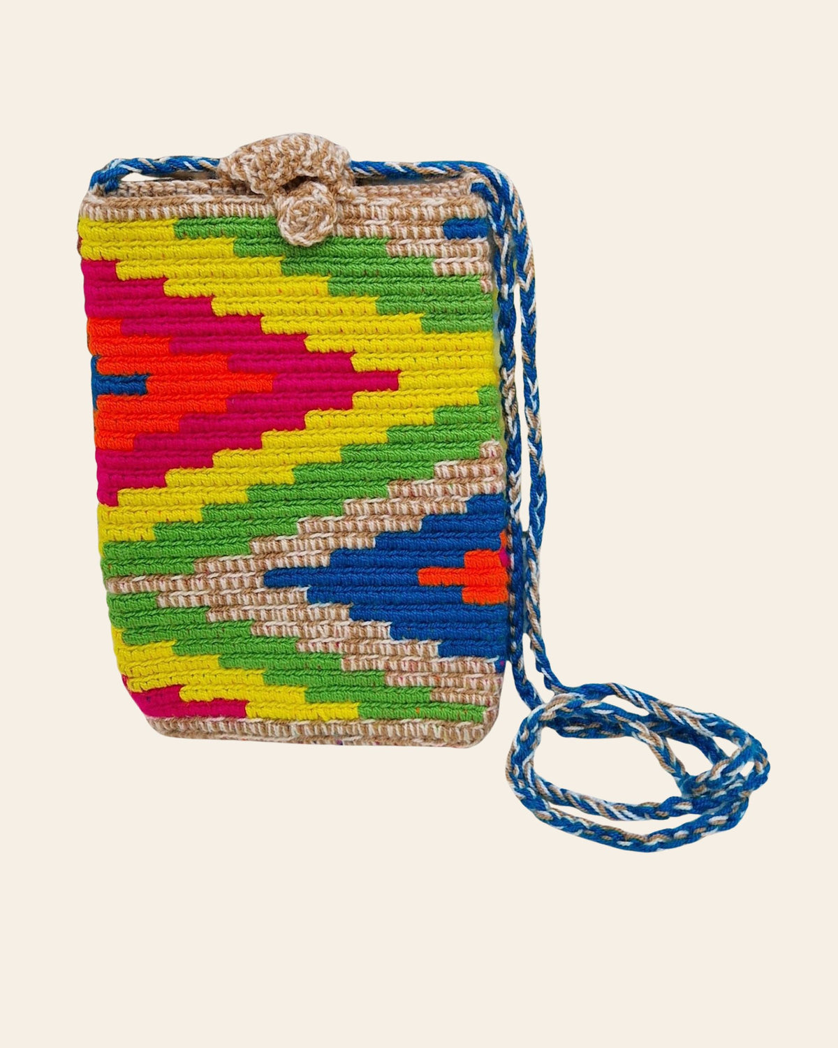Wayuu Crochet Mini Crossbody Bag