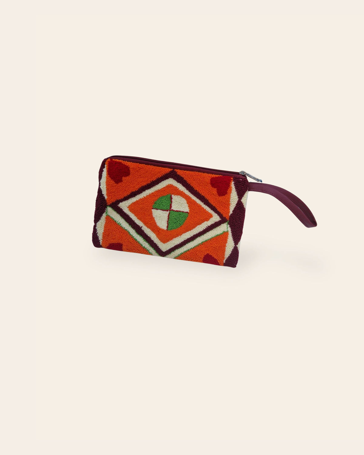 Handmade Textile Clutch Bag